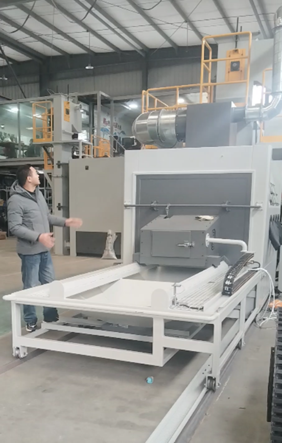 黄浦喷砂机在汽车制造中的表面处理应用